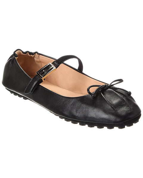 Fendi Baguette Leather Ballet Flat – Bluefly