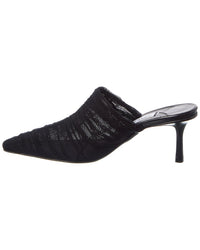 Jimmy Choo Lotta 65 Ruched Tulle Mule