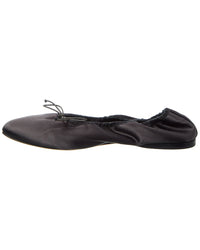 The Row Awar Silk Ballet Flat