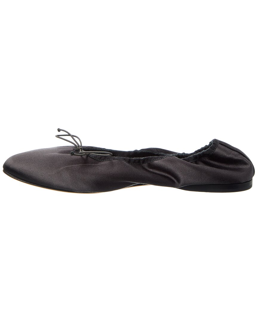 The Row Awar Silk Ballet Flat