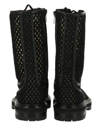 Jimmy Choo Cora Tall Woven Rope Boot