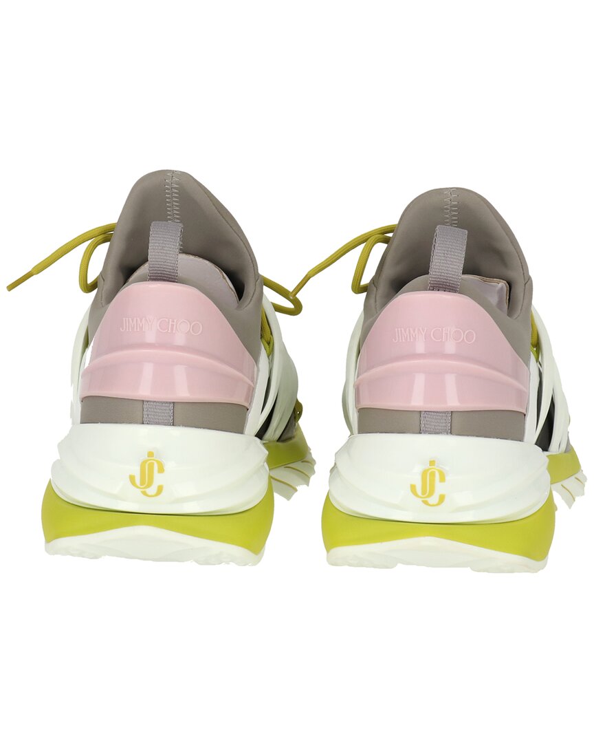 スニーカー JIMMY CHOO COSMOS F NEOPRENE LEATHER SNEAKERS Jimmy Choo Cosmos/F Neoprene & Leather Sneaker - ShopStyle