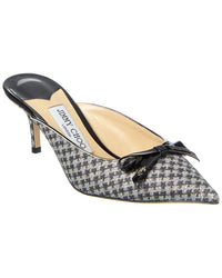 Jimmy Choo Scarlette 65 Leather Mule Black