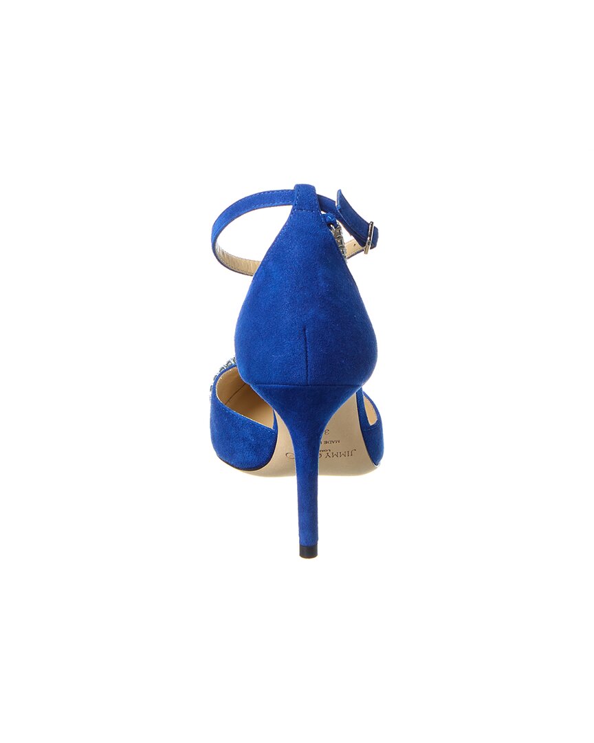 Jimmy Choo Talika 85 Suede Pump – Bluefly