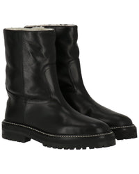 Jimmy Choo Yari Leather Boot Beige