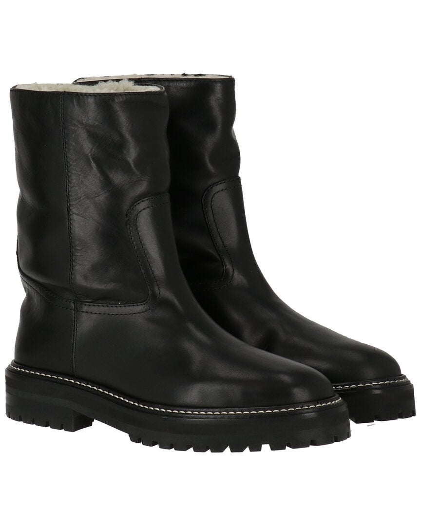 Jimmy Choo Yari Leather Boot Beige