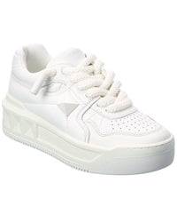 Valentino Roman Stud Leather Sneaker