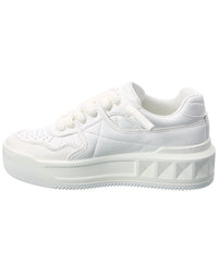 Valentino Roman Stud Leather Sneaker