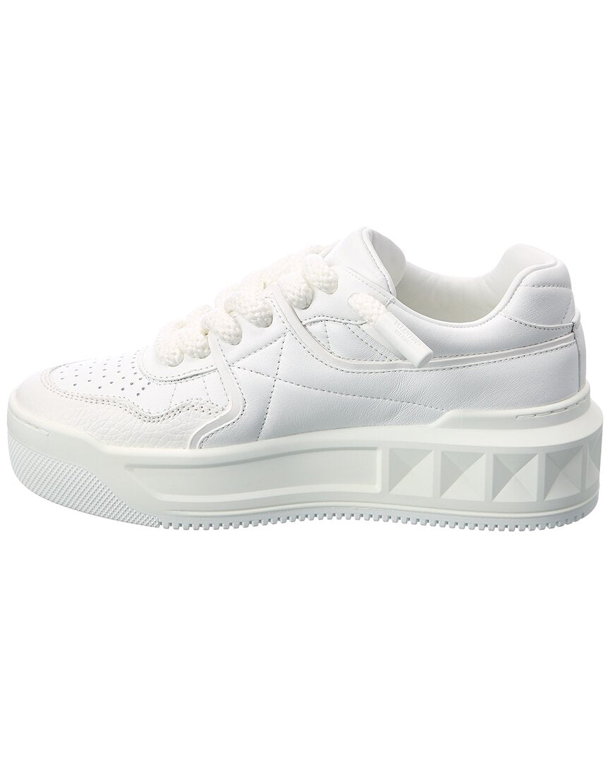 Valentino Roman Stud Leather Sneaker