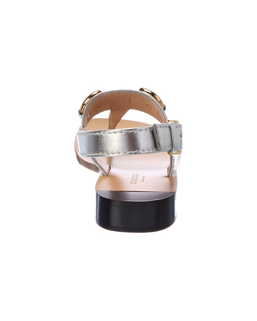 Gucci Horsebit Leather Sandal