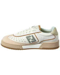 Fendi Match Leather & Suede Sneaker