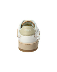 Fendi Match Leather & Suede Sneaker