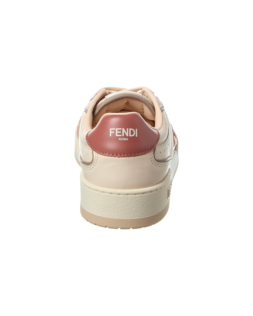 Fendi Match Leather & Suede Sneaker – Bluefly