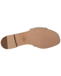 Valentino Vlogo Leather Sandal