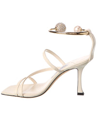 Jimmy Choo Ottilia 90 Leather Sandal