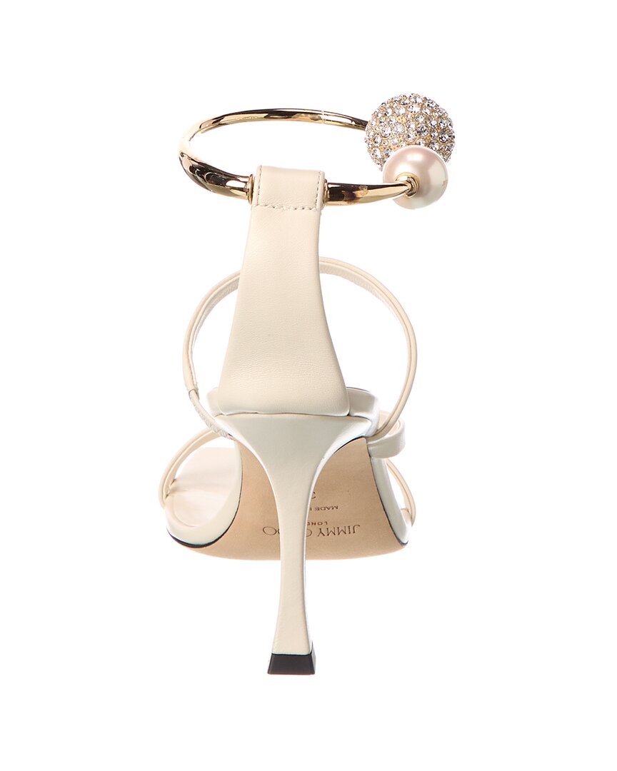 Jimmy Choo Ottilia 90 Leather Sandal
