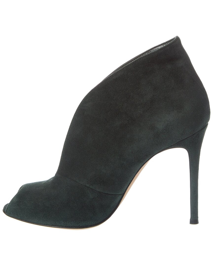 Gianvito Rossi Vamp 150 Suede Bootie