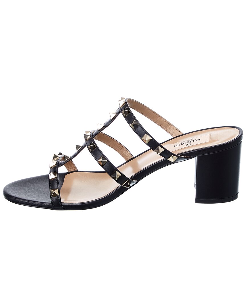 Valentino Valentino Rockstud Caged 60 Leather Sandal