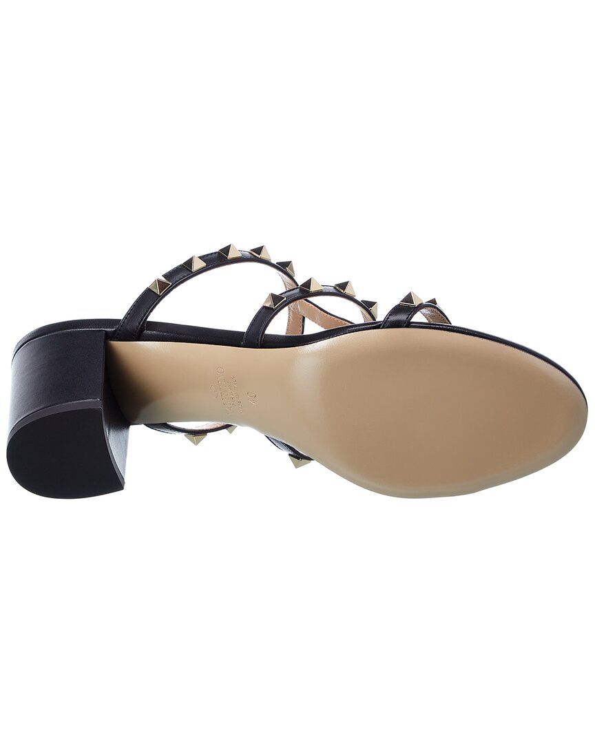 Valentino Valentino Rockstud Caged 60 Leather Sandal