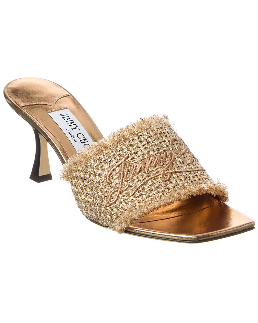 Jimmy Choo Jimmy Choo Alexia 70 Lurex Sandal