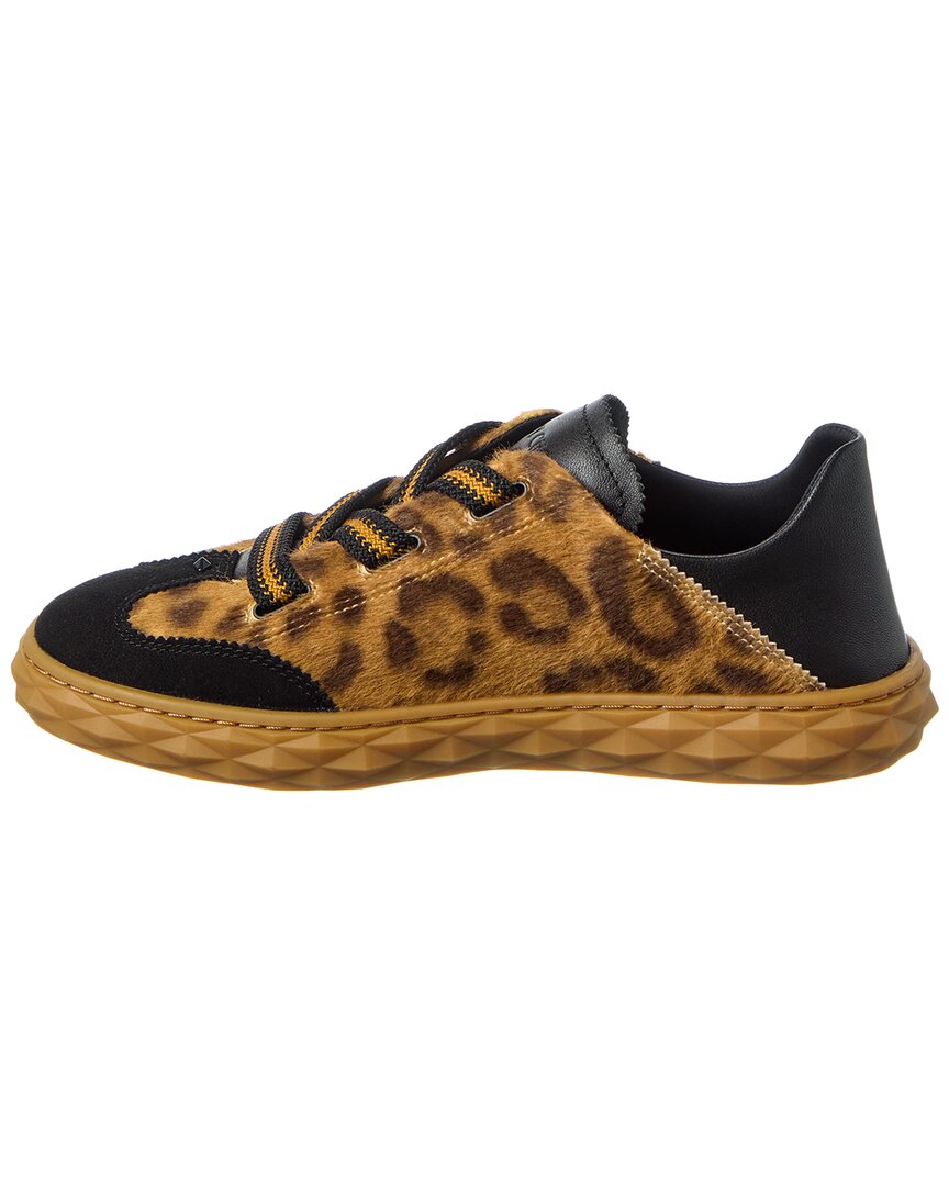 Jimmy Choo Diamond Light Flex/F Leather Sneaker – Bluefly