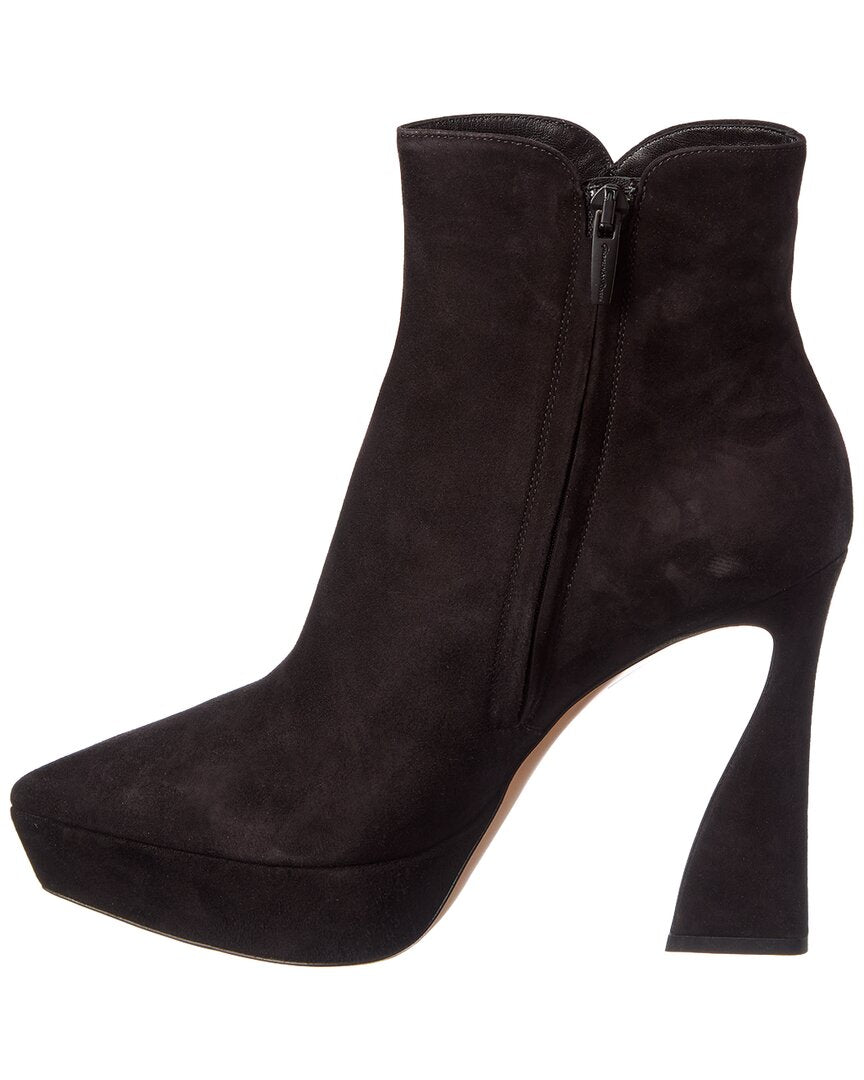 Gianvito Rossi Vertigo 85 Suede Platform Boot