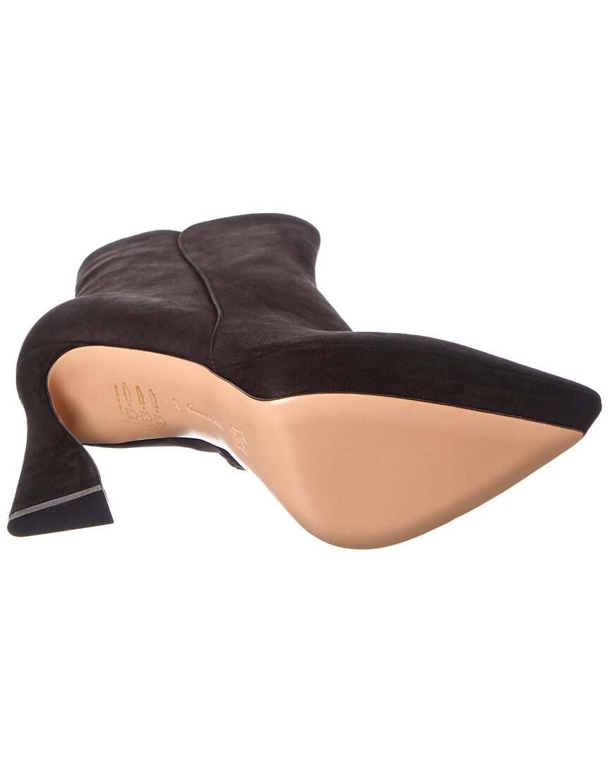 Gianvito Rossi Vertigo 85 Suede Platform Boot