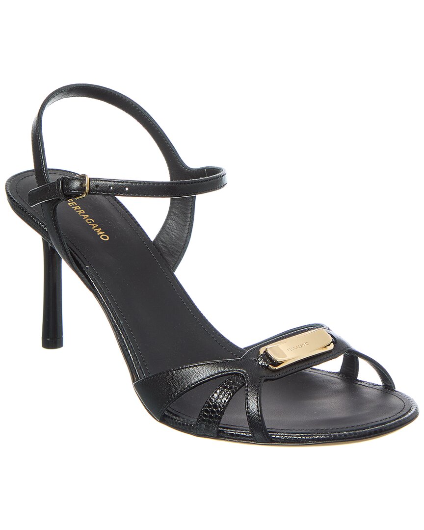 Ferragamo New Vara Leather Sandal