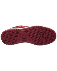 Gucci Gucci Re-Web Gg Canvas & Leather Sneaker