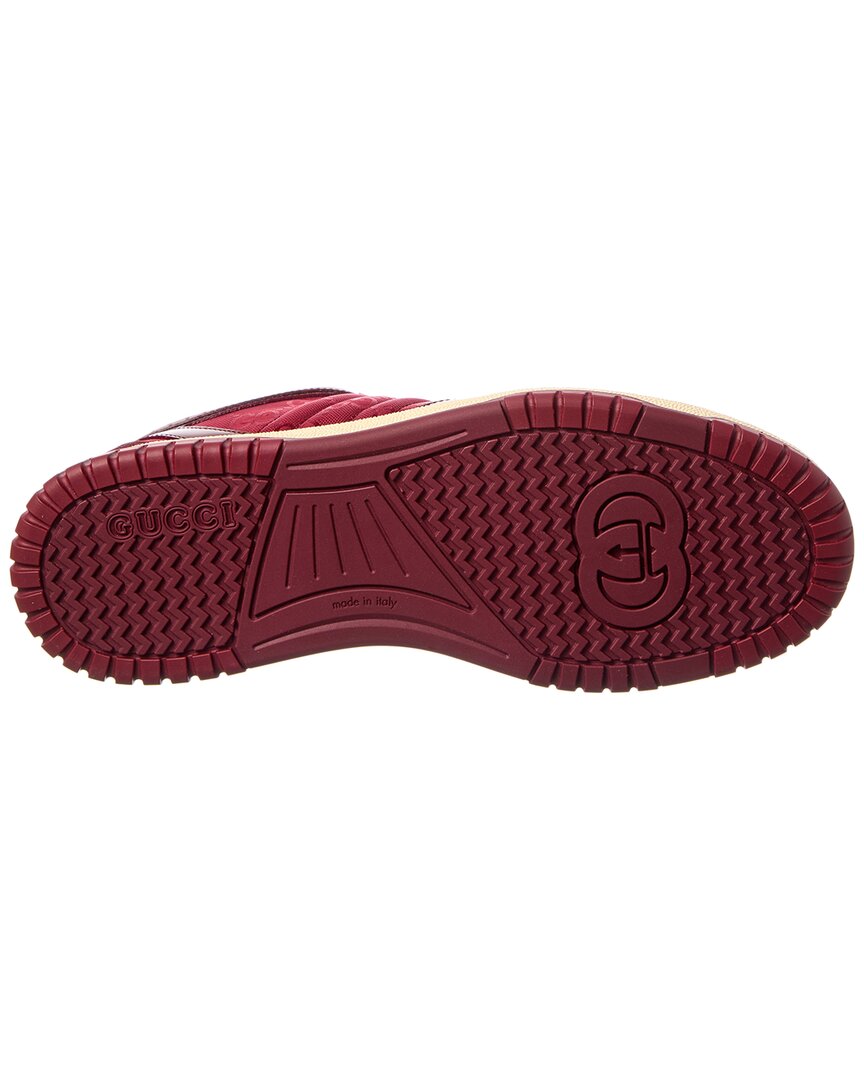 Gucci Gucci Re-Web Gg Canvas & Leather Sneaker