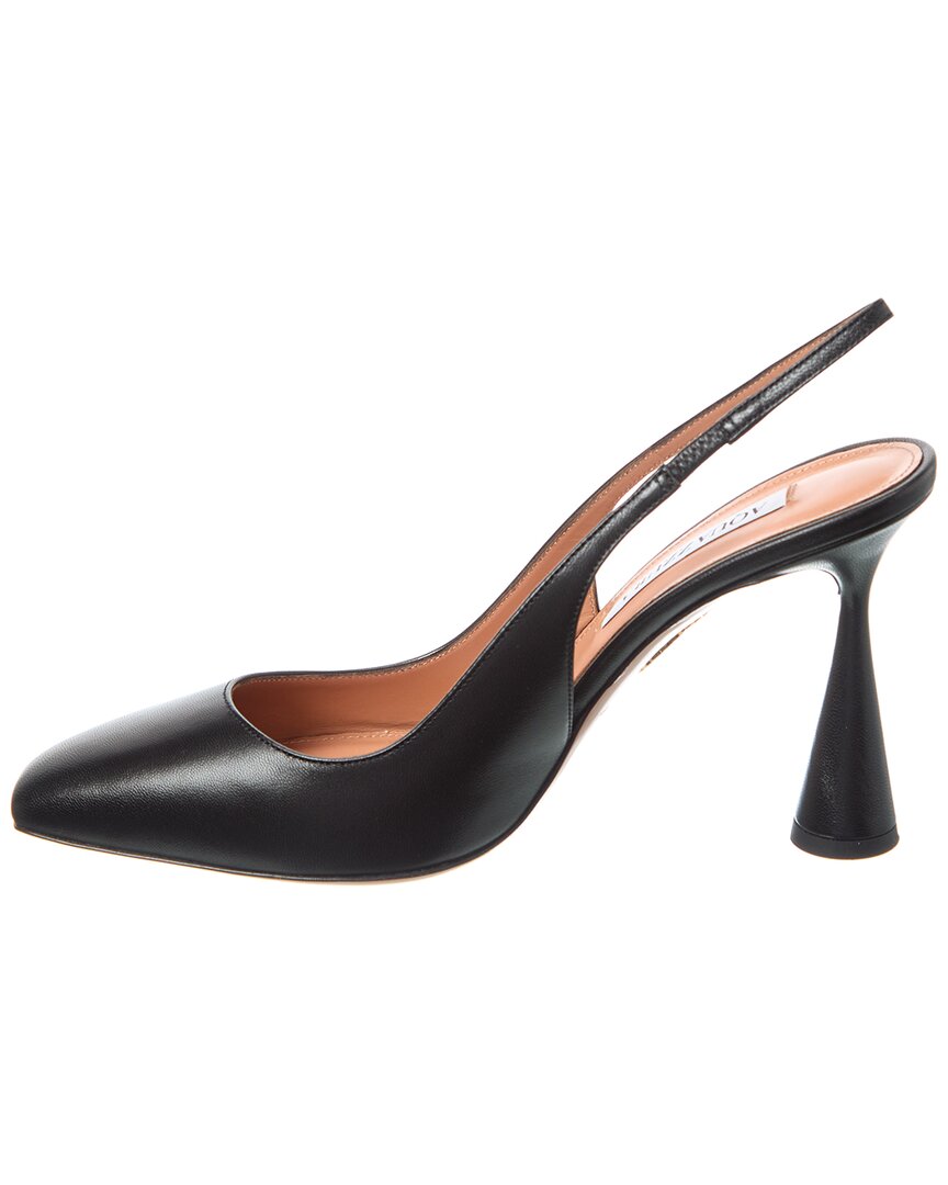 Aquazzura Amore 95 Leather Slingback Pump – Bluefly