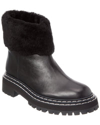 Proenza Schouler Leather & Shearling Boot