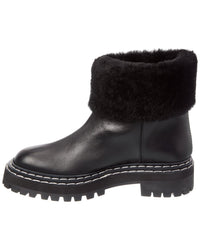 Proenza Schouler Leather & Shearling Boot