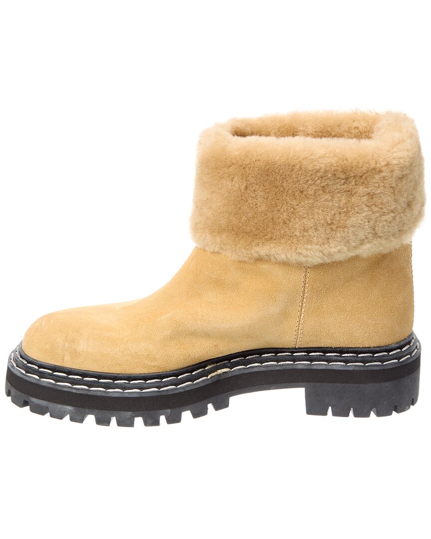 Proenza Schouler Proenza Schouler Suede & Shearling Boot