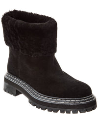 Proenza Schouler Suede & Shearling Boot