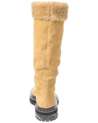 Proenza Schouler Proenza Schouler Suede & Shearling Knee High Boot