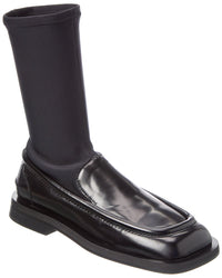 Proenza Schouler Satin & Leather Loafer