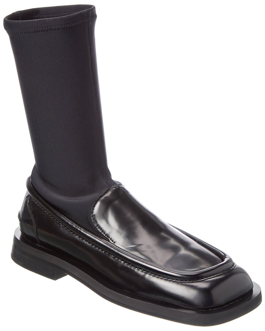 Proenza Schouler Satin & Leather Loafer