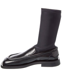 Proenza Schouler Satin & Leather Loafer