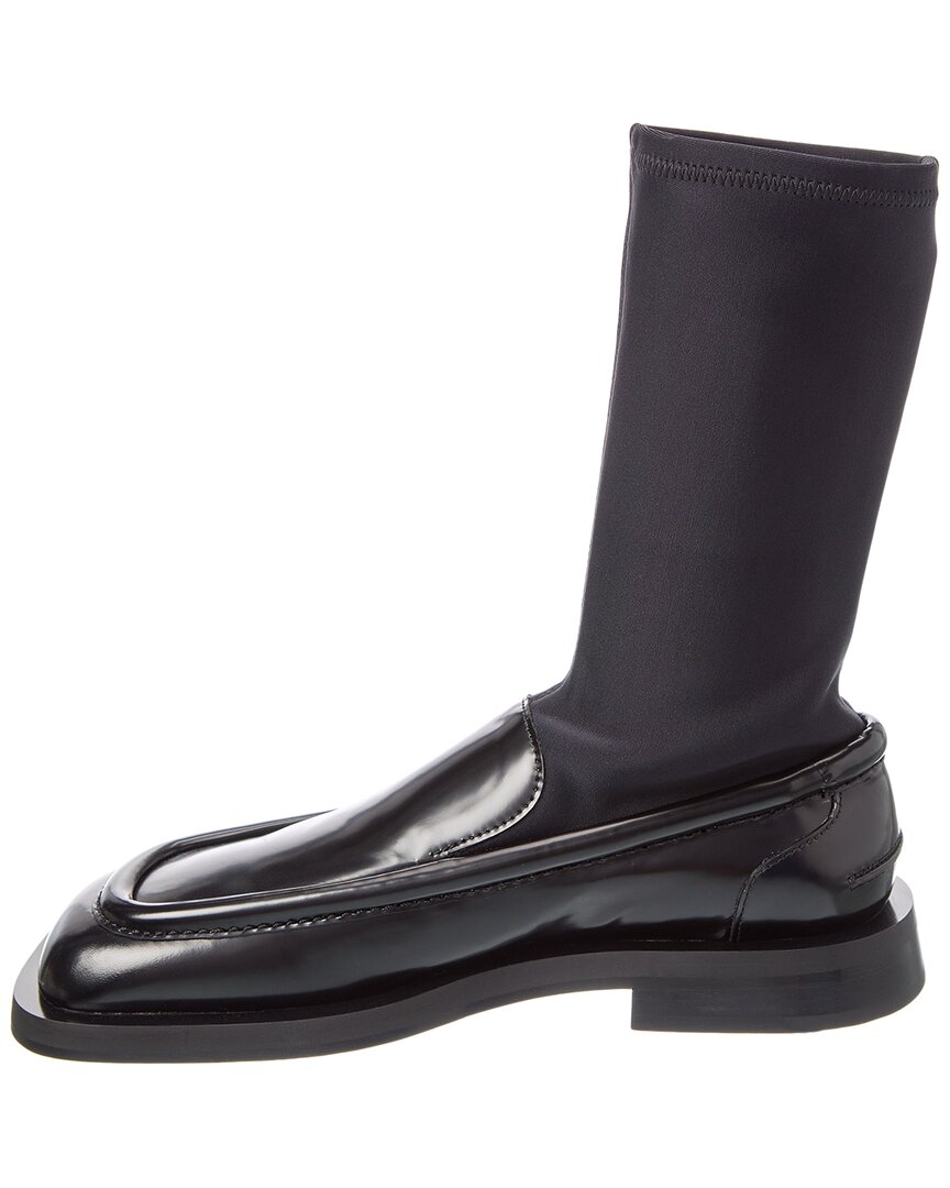 Proenza Schouler Satin & Leather Loafer