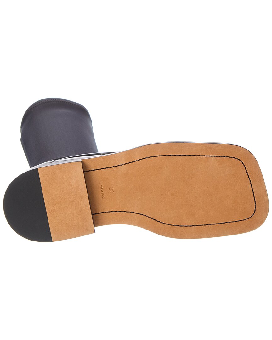 Proenza Schouler Satin & Leather Loafer