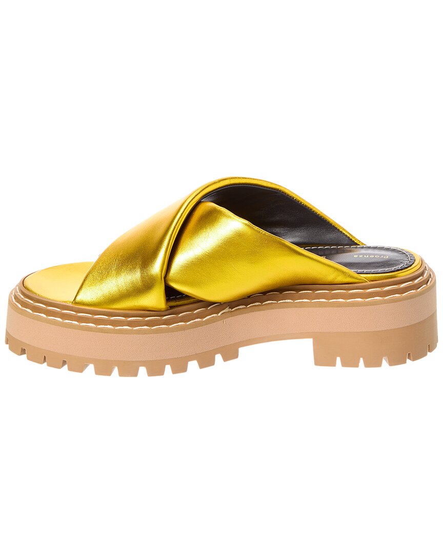 Proenza Schouler Leather Platform Sandal