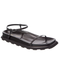Proenza Schouler Leather Sandal Black