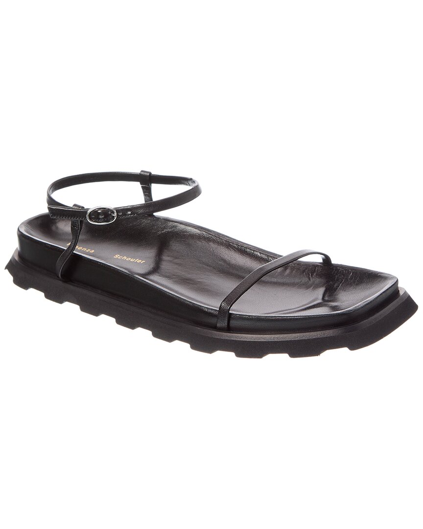 Proenza Schouler Leather Sandal Black