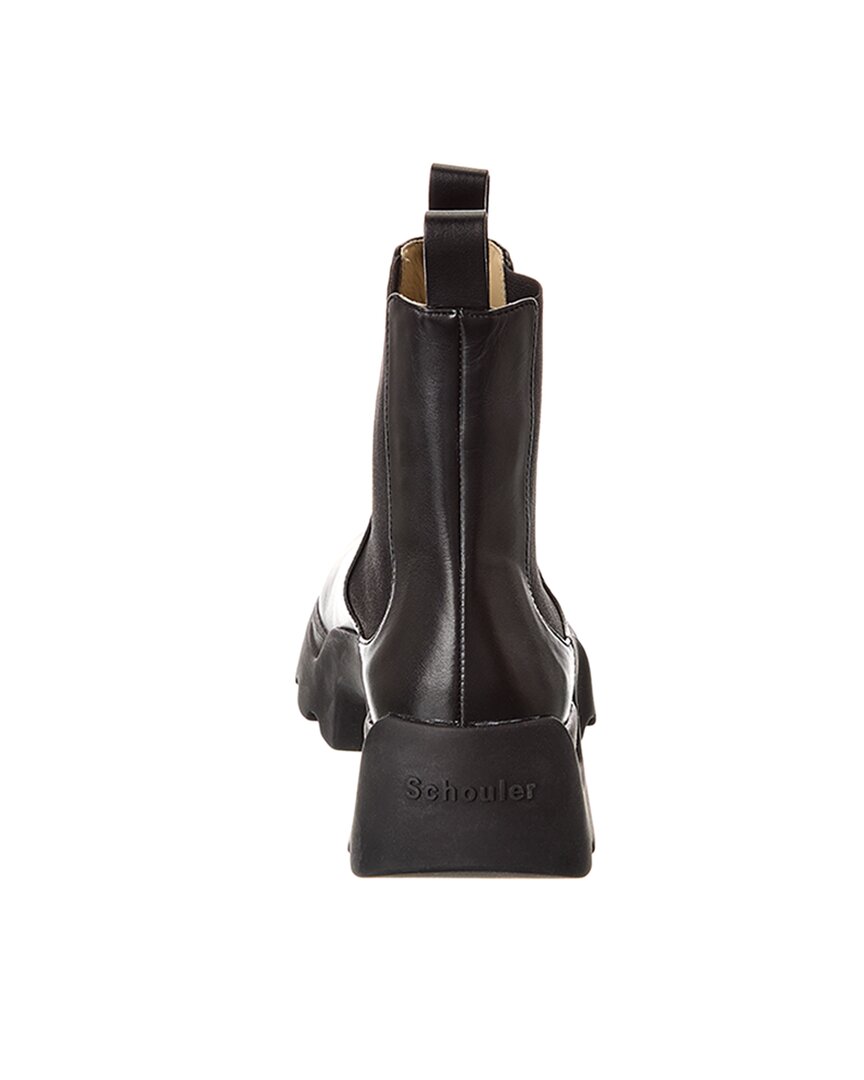 Proenza Schouler Stomp Leather Chelsea Boot
