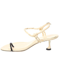Proenza Schouler Tee Toe Leather Sandal
