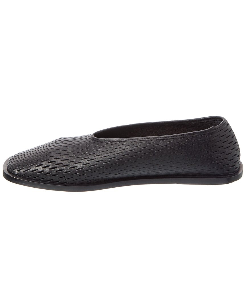 Proenza Schouler Perforated Leather Flat