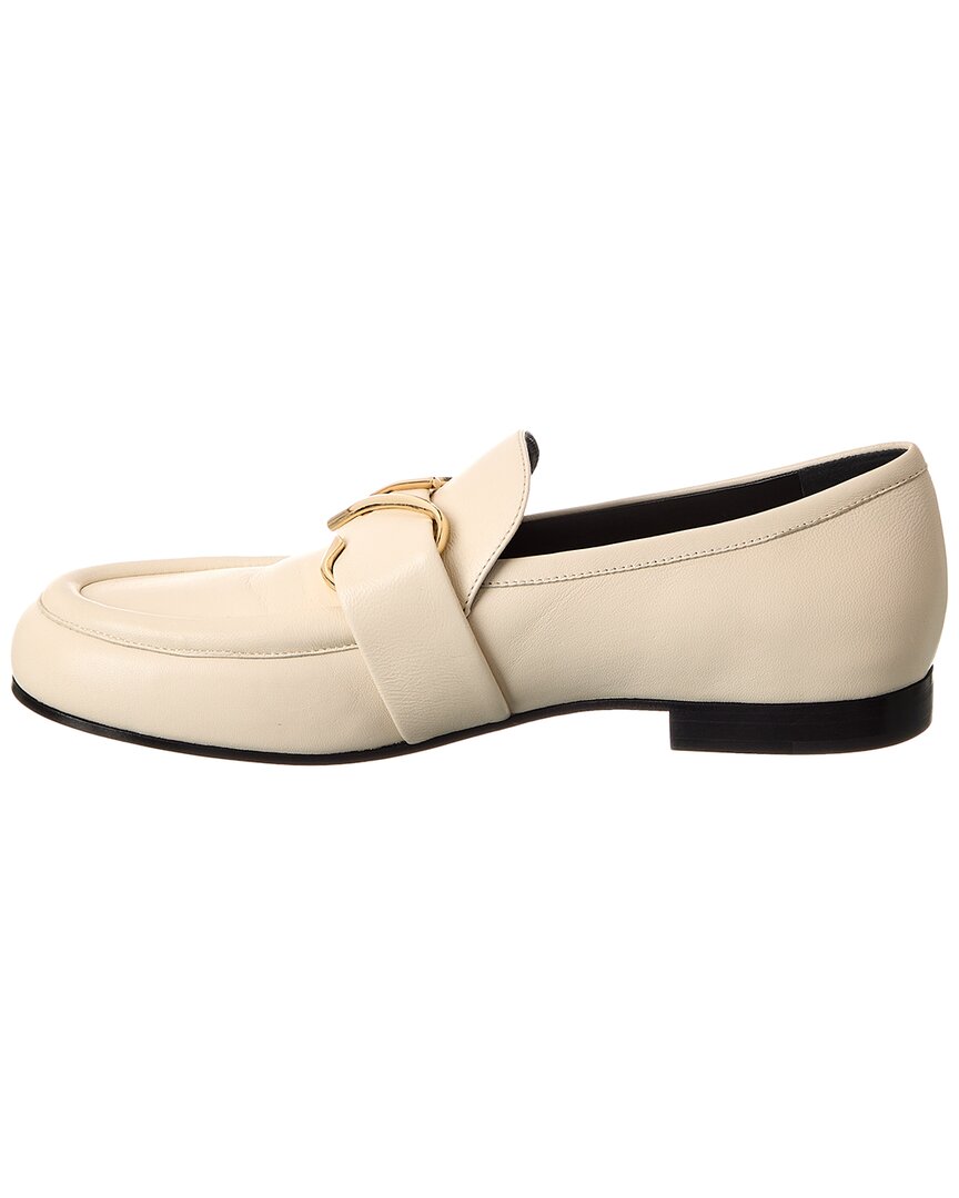 Proenza Schouler Monogram Plaque Leather Loafer
