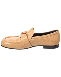 Proenza Schouler Monogram Plaque Leather Loafer