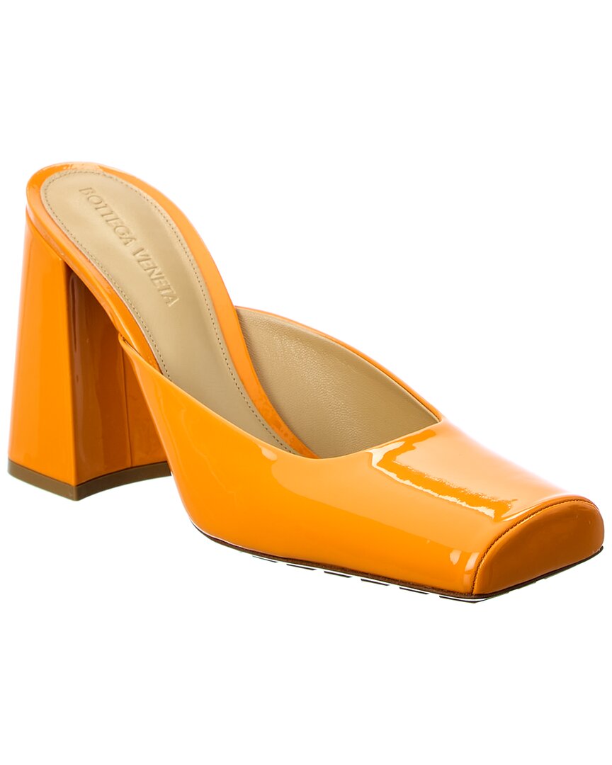 Bottega Veneta Tower Patent Pump Orange
